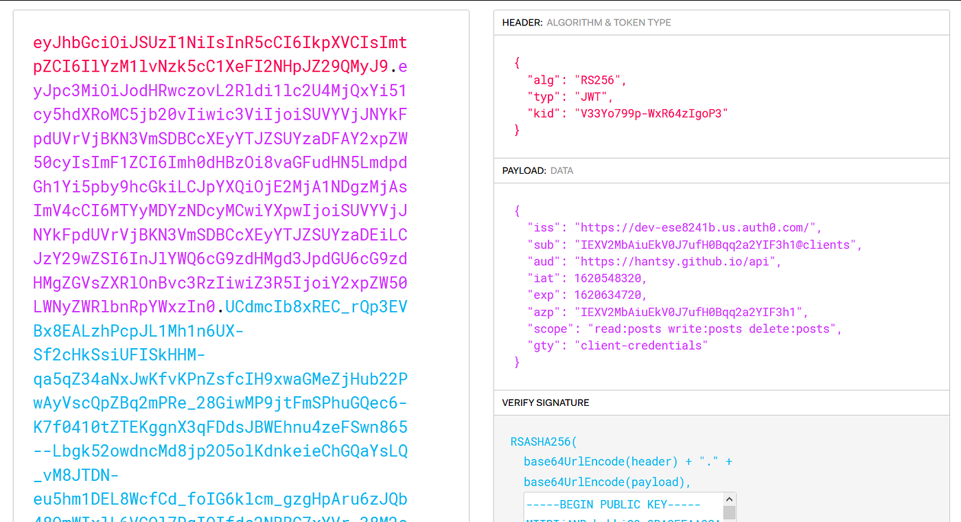 Secures REST APIs with Spring Security 5 and Auth0 | by Hantsy | ITNEXT