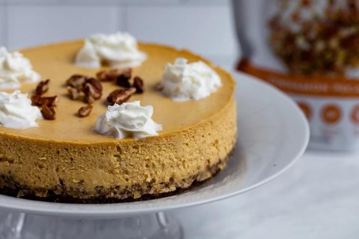 best keto diet snacks Keto Pumpkin Cheesecake makes every day special