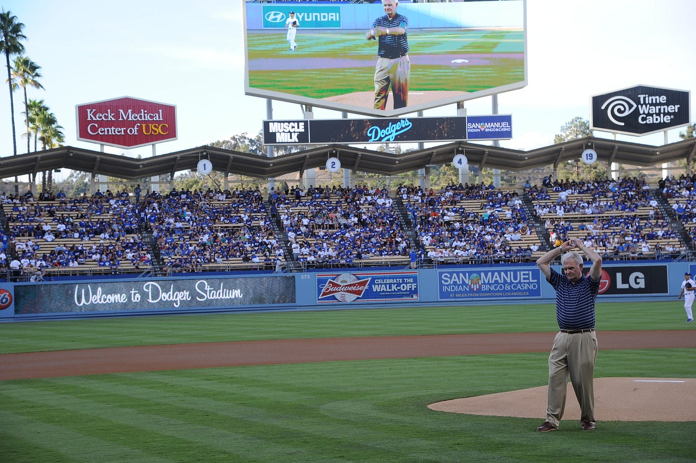 Your Opening Day public address announcer: Ross Porter | by Jon Weisman |  Dodger Insider