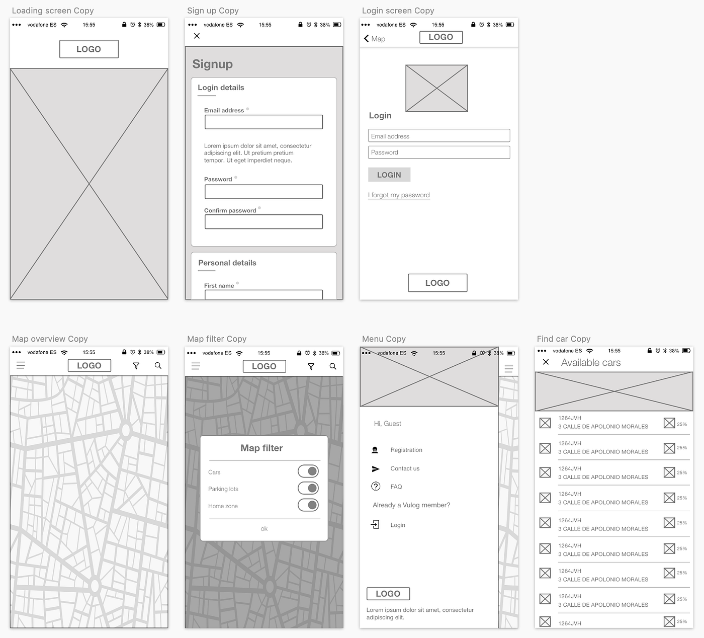 IronHack: Sketch Wireframe challenge | by Seline Valentgoed | Medium