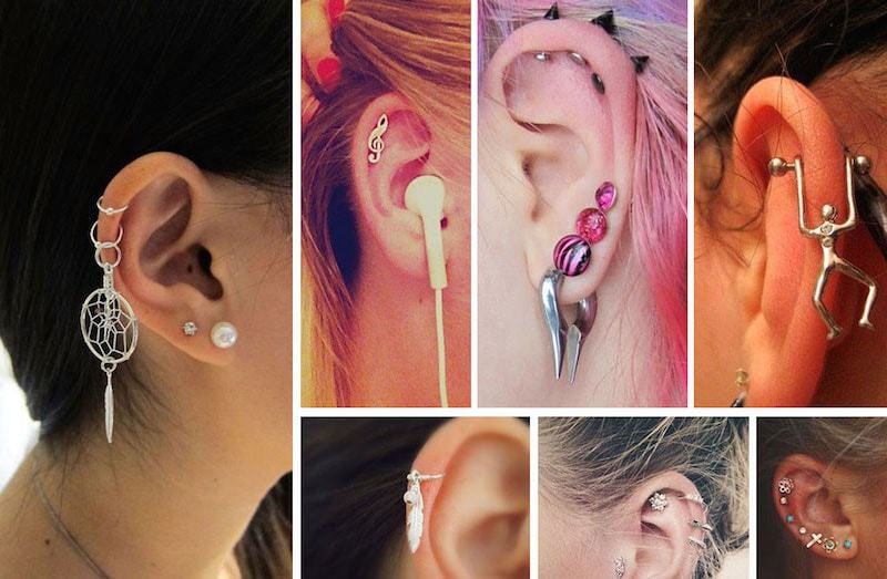 Do Helix Piercing Fit Your Type? | | by InkDoneRight | Medium