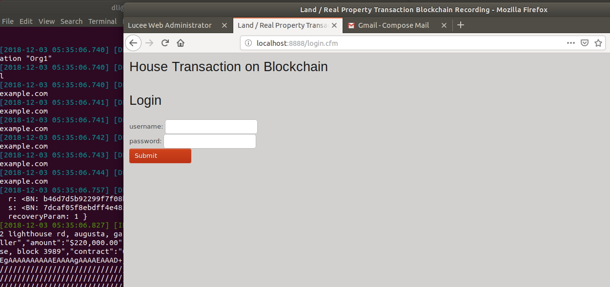 Using Hyperledger Fabric to build a Blockchain PoC 1