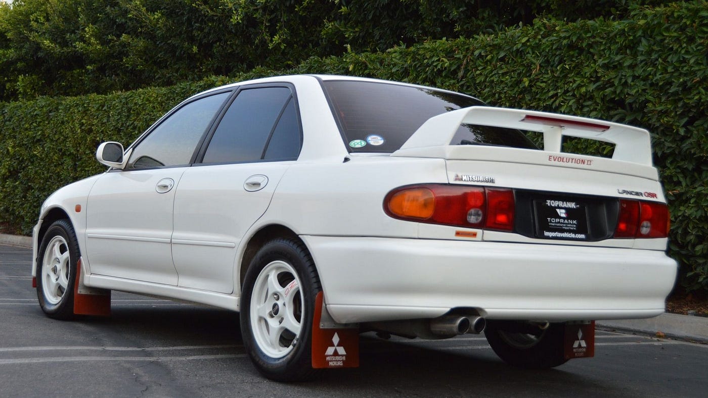 1994 Mitsubishi Lancer Evolution II GSR Lets You Live Your