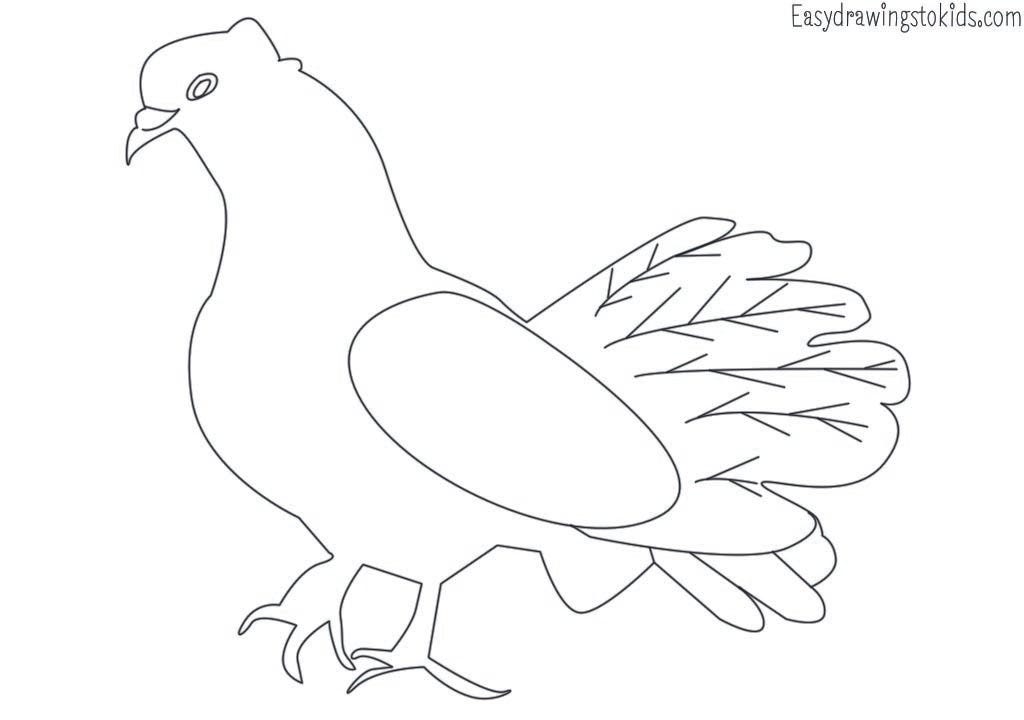 Top 21 Birds Drawings with their names (Birds coloring pages) by Artist Mind Medium