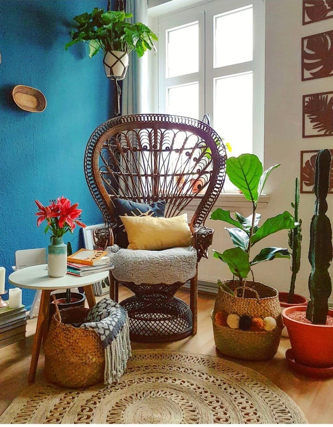 讓人瞬間心情變好的彩色懷舊風 A Colourful Boho Retro Style Home By Lalafa Living Little Medium