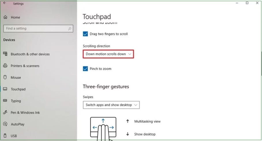 How to Reverse Mouse and Touchpad Scrolling on Windows 10 | by Ariel Mu |  Medium