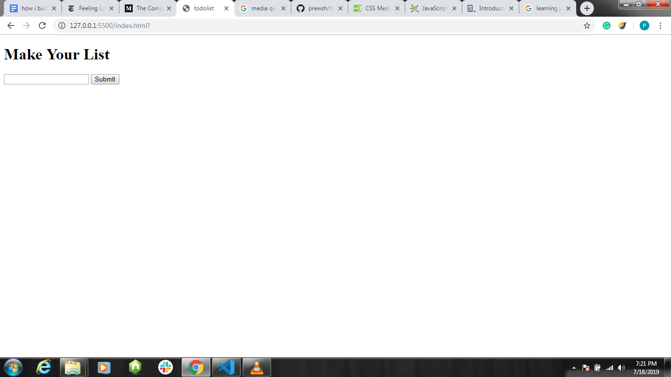How to make Todo App with Javascript by Ngwube Precious Medium