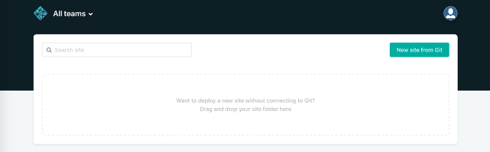 New site from Git