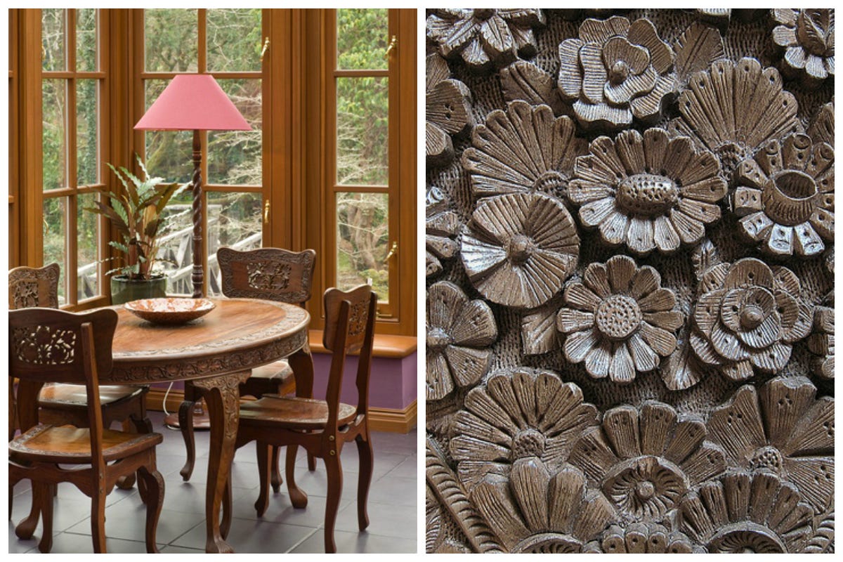 Traditional Indian Furniture Designs and Techniques by Helpmebuild