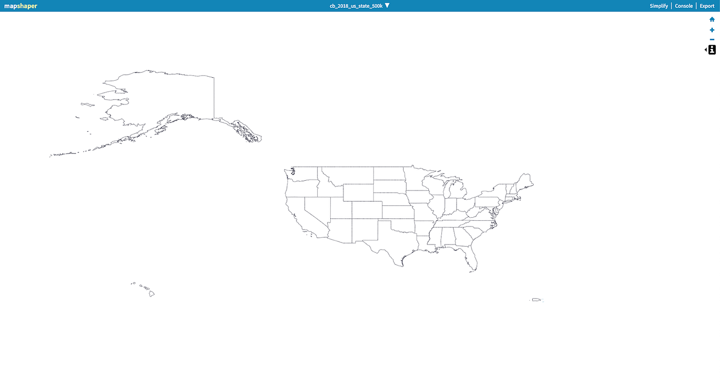 mapping the us elections guide to albers usa projection in studio by mapbox maps for developers