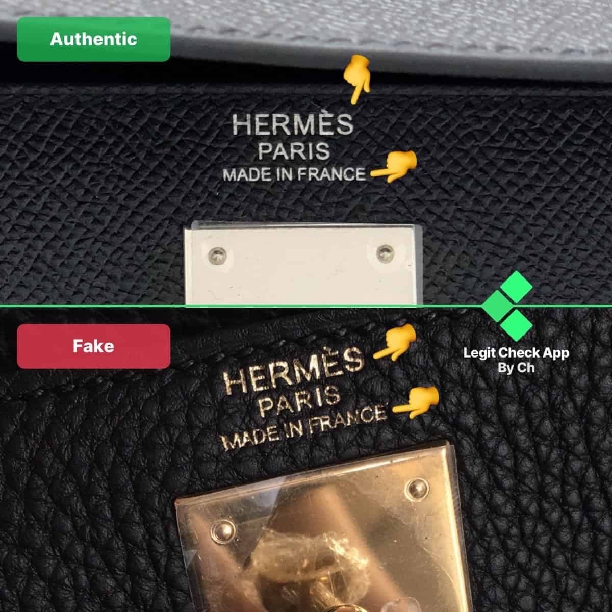 Legit Check Hermes Kelly Original Vs Fake The Real Real Hermes
