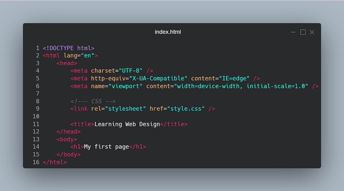 Introduction to web development: html + css + javascript | by michelle |  dev genius