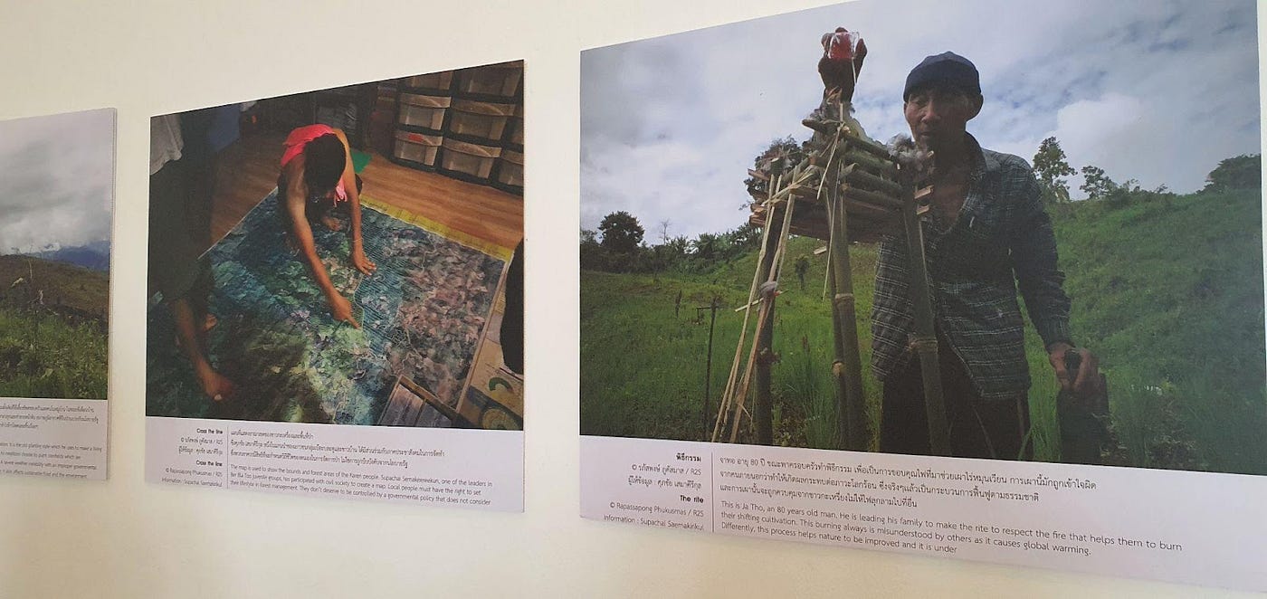 Photo exhibition showing the indigenous cultures and knowledge that need to be preserved.