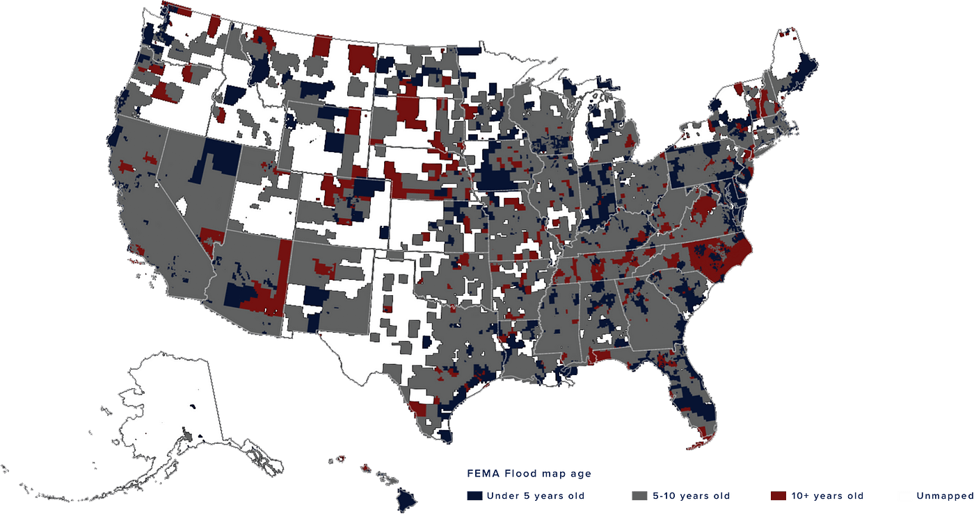 Fema Base Flood Elevation By Address Fema Flood Maps And Limitations. Fema Flood Maps Are The Gold Standard… |  By First Street Foundation | Firststreet | Medium