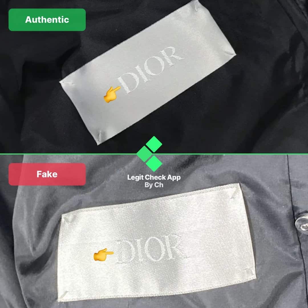 dior label