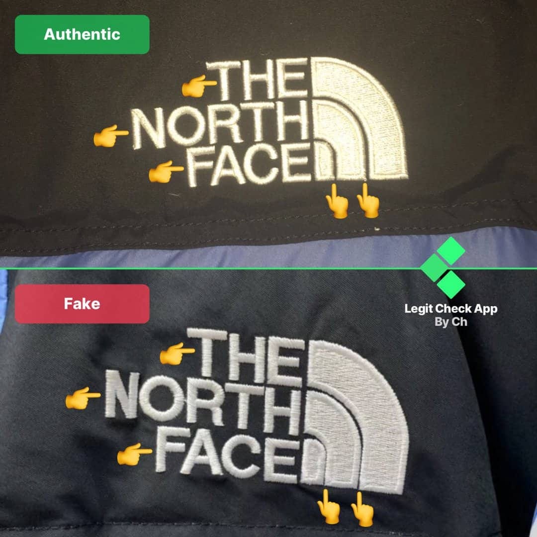 supreme the north face fake