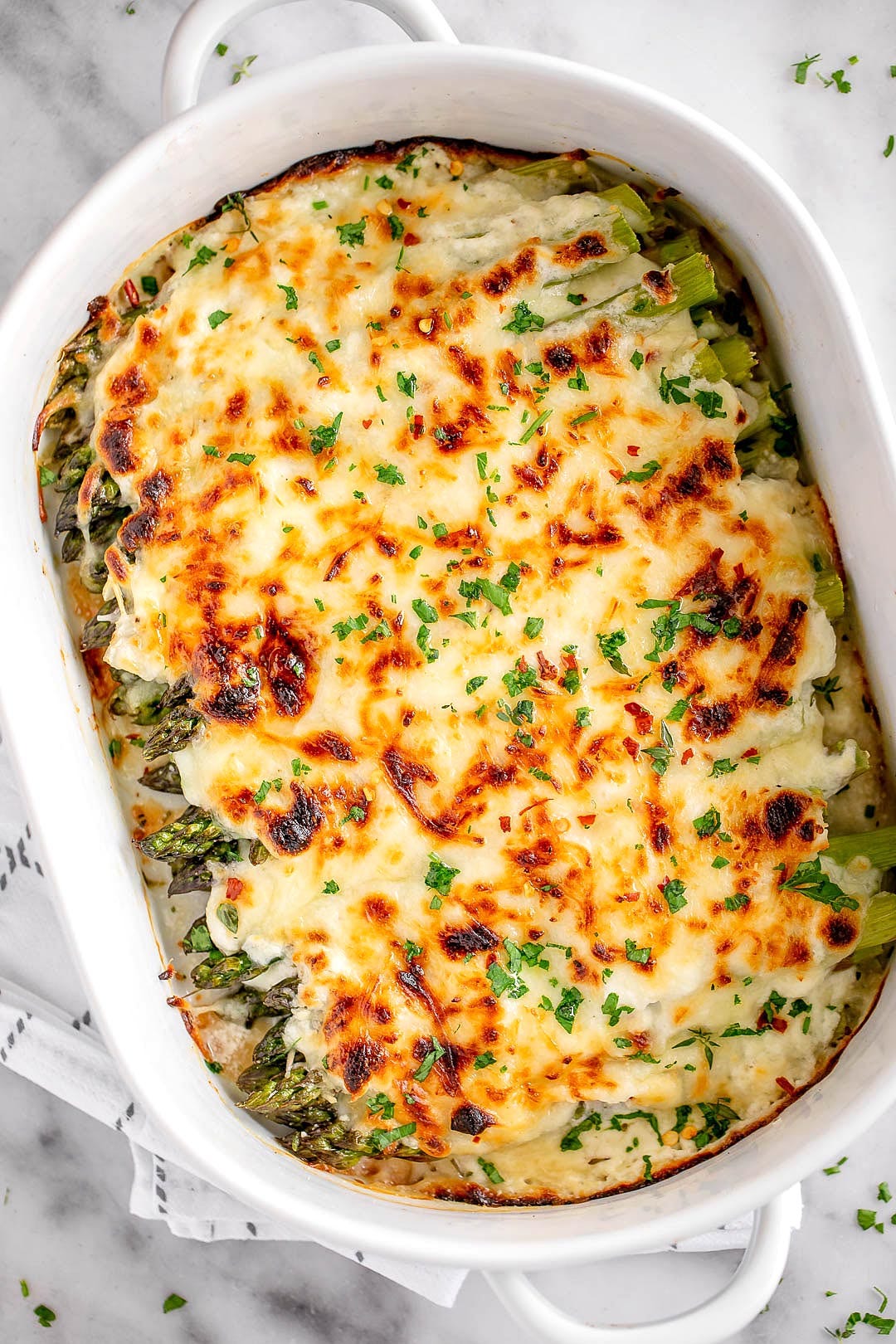 Cheesy Asparagus Gratin | by Hinal Thakkar | Medium