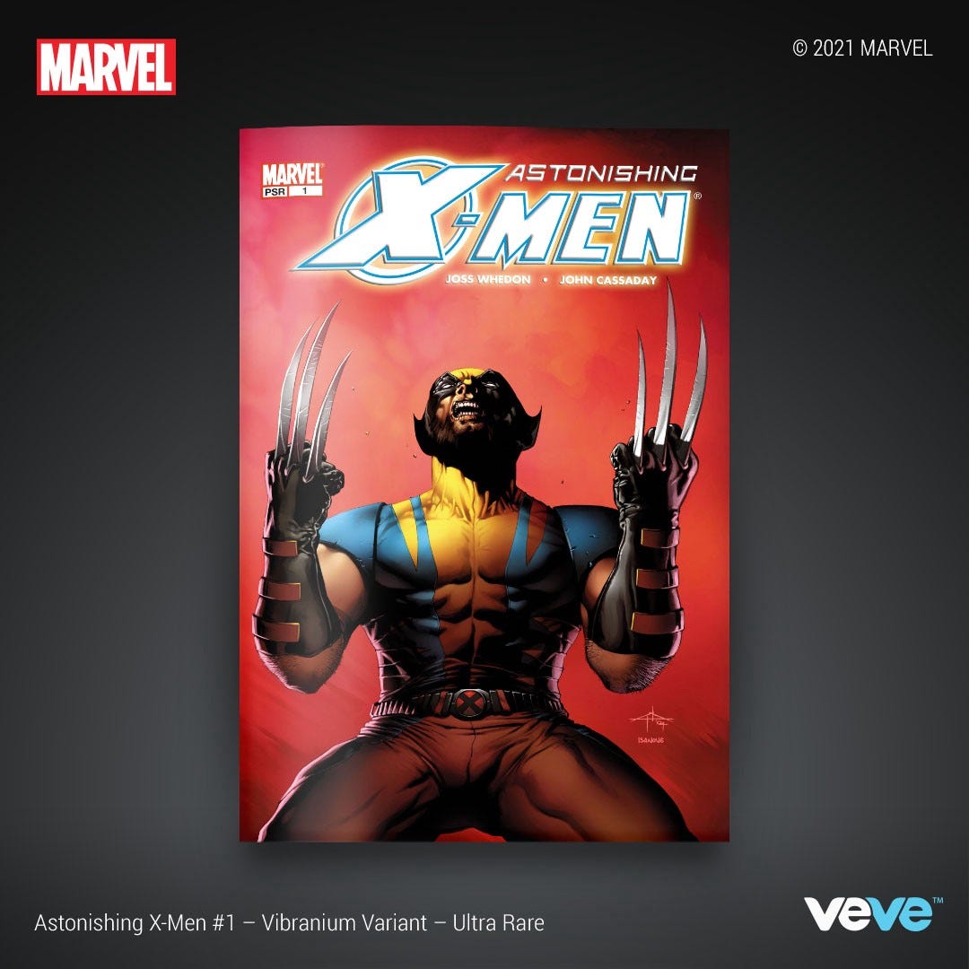 Image of what the X-Men comic book with Wolverine on the cover looks like.