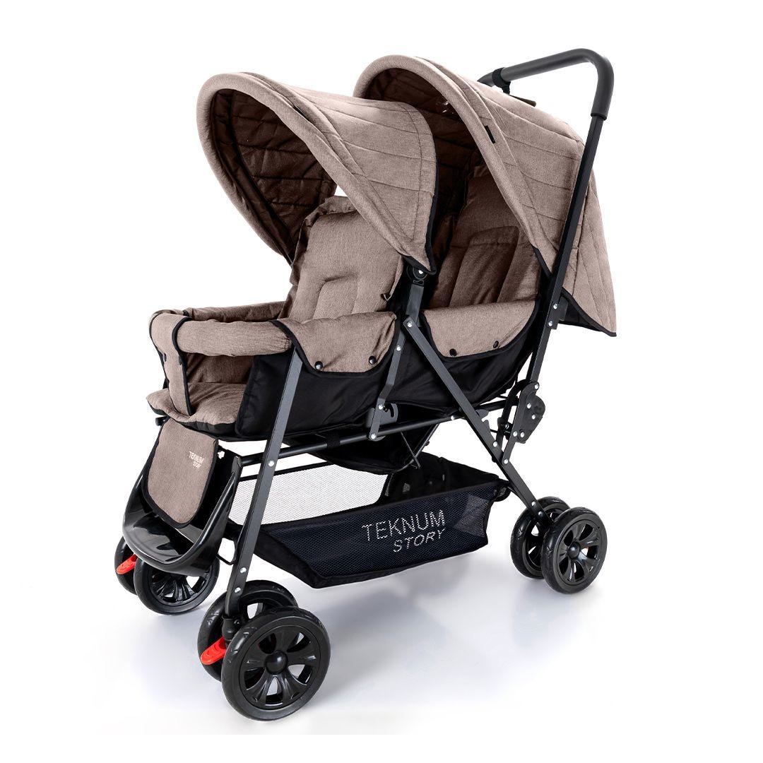 Story By Teknum Double Baby Stroller