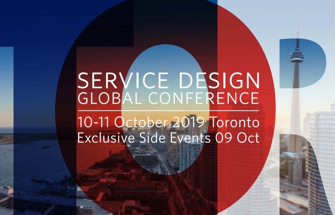 Personal consideration of Service Design Global Conference 2019Members