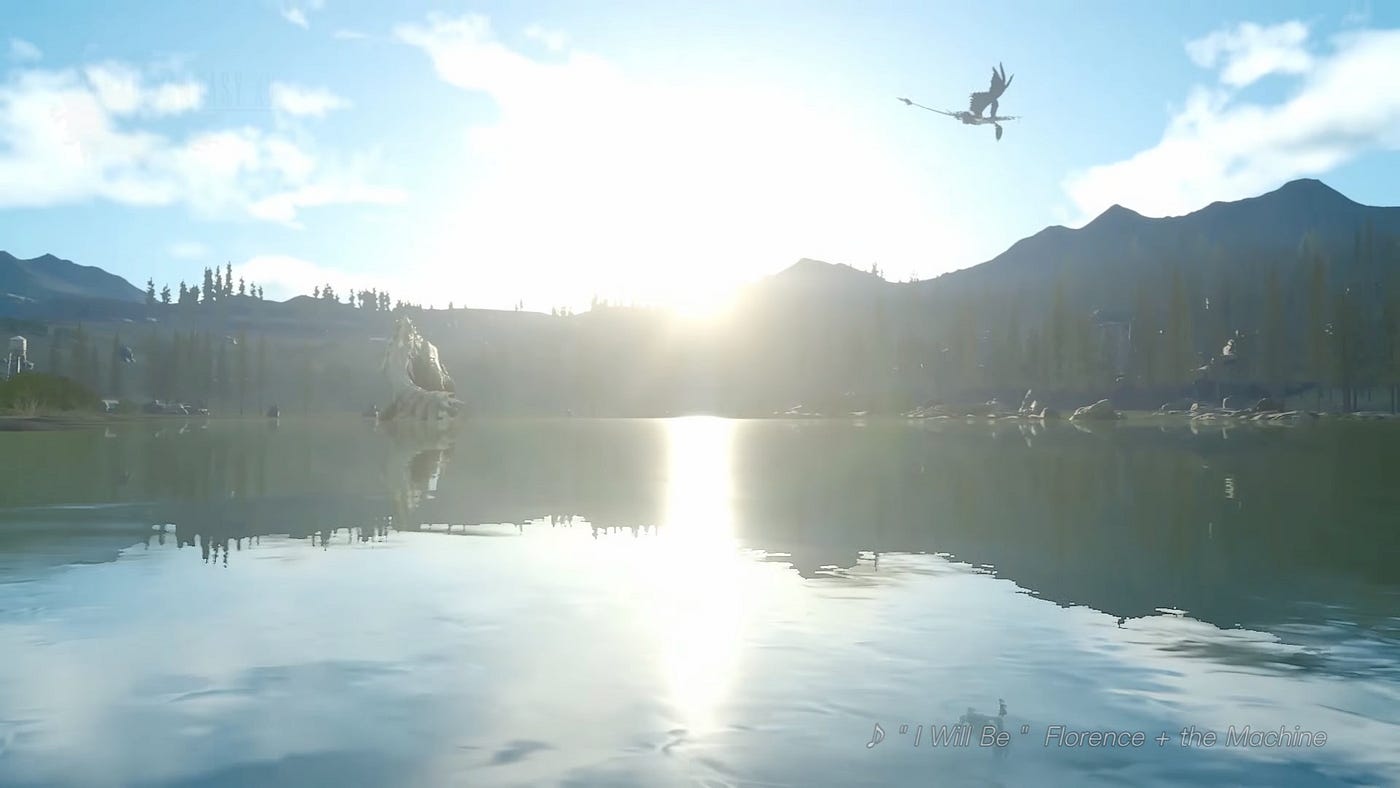 Final Fantasy Xv In Game Landscapes Featuring Florence The Machine By Elotalk Medium