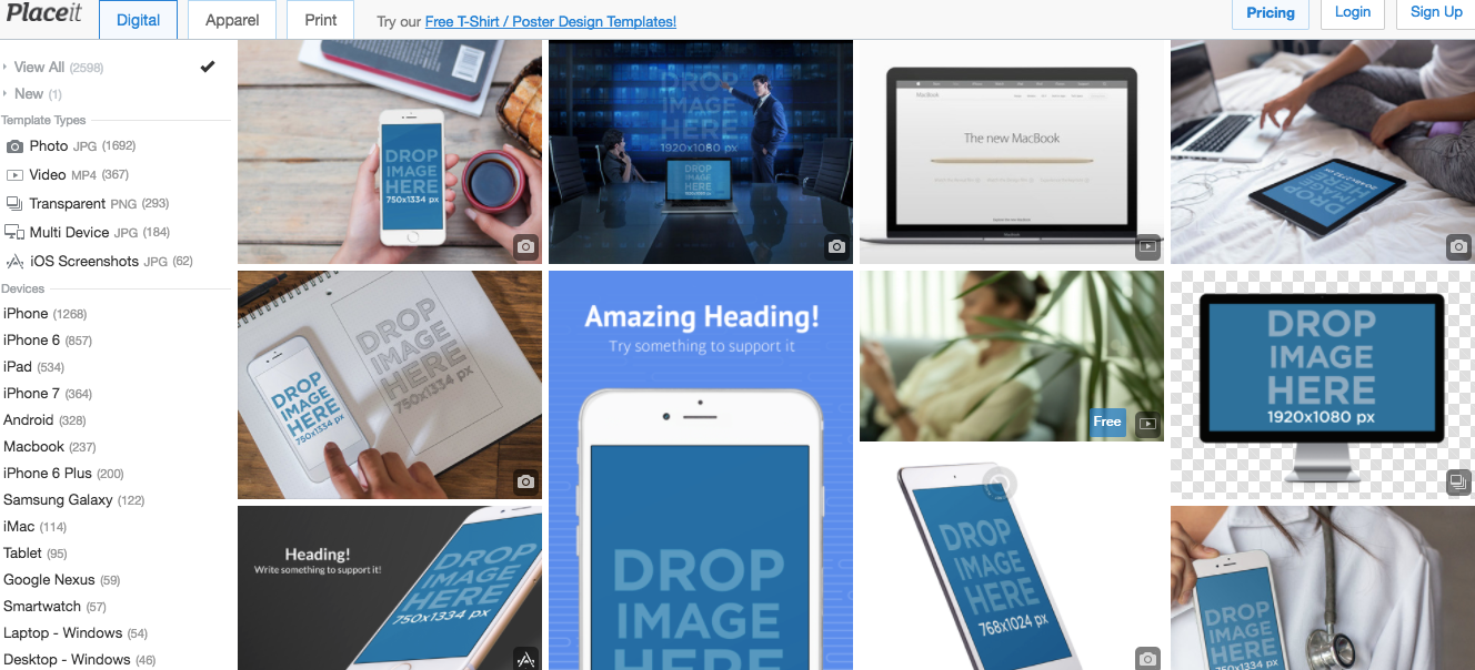 Download 10 Amazing Sites To Get Free Mockup Templates For Designers By Vincent Xia Medium