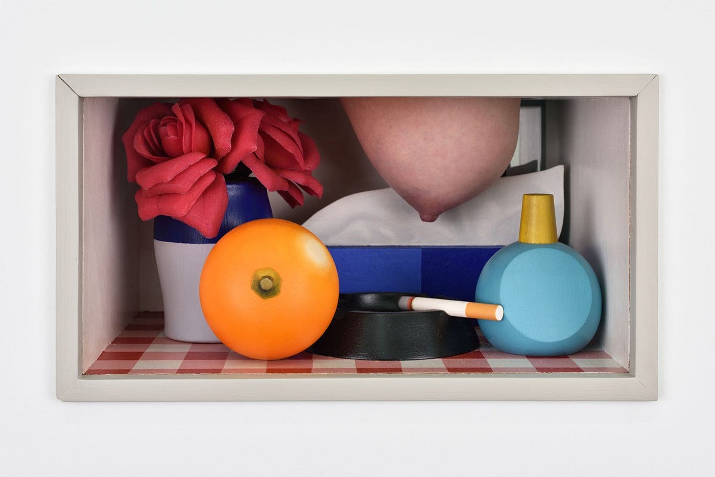 Tom Wesselmann Pop Art, Bedroom Tit Box (1968–1970)