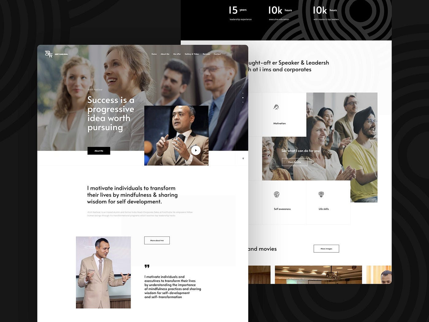 The 25 Best Personal Portfolio Website Design Inspiration Examples By S Khan Makers Byte Medium
