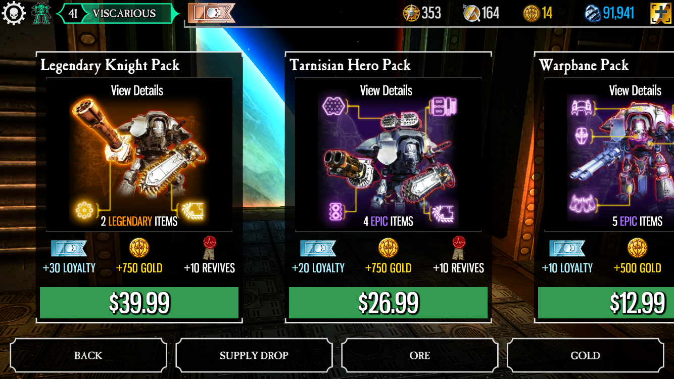 Warhammer 40 000 Freeblade Deconstructed Part 4 Monetization By Matthew Camp Medium