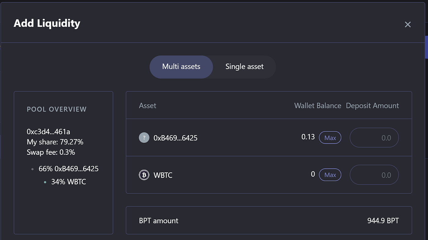 Balancer Pooling Tutorial. This is a simple tutorial on how to use