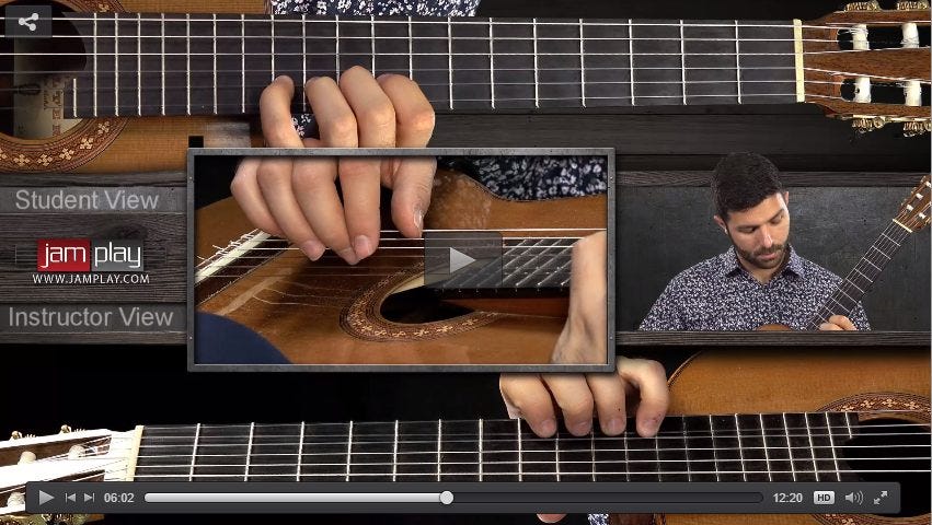 learn classical guitar app