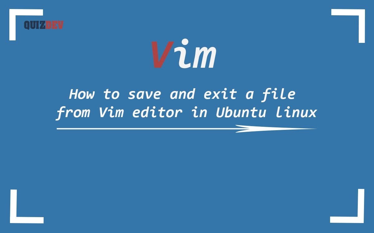 Как установить vim на ubuntu