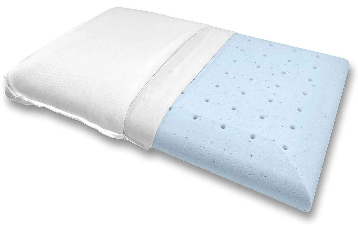 Best thin Pillows for slim sleepers by Hannah Nicole Medium