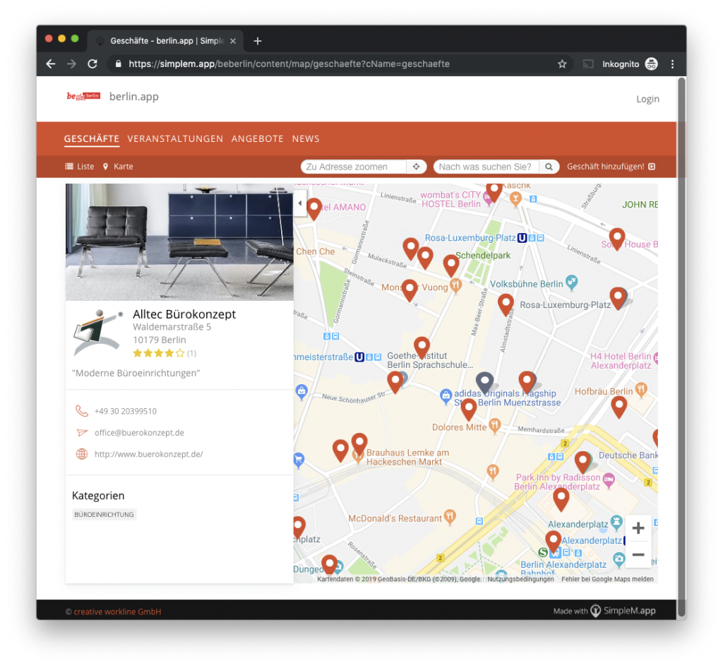 How to create a curated Local Business Directory Map with SimpleM.app ...