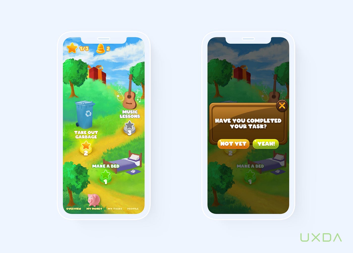 UI/UX Case Study: Banking as a Game Saving Children’s Financial Future ...
