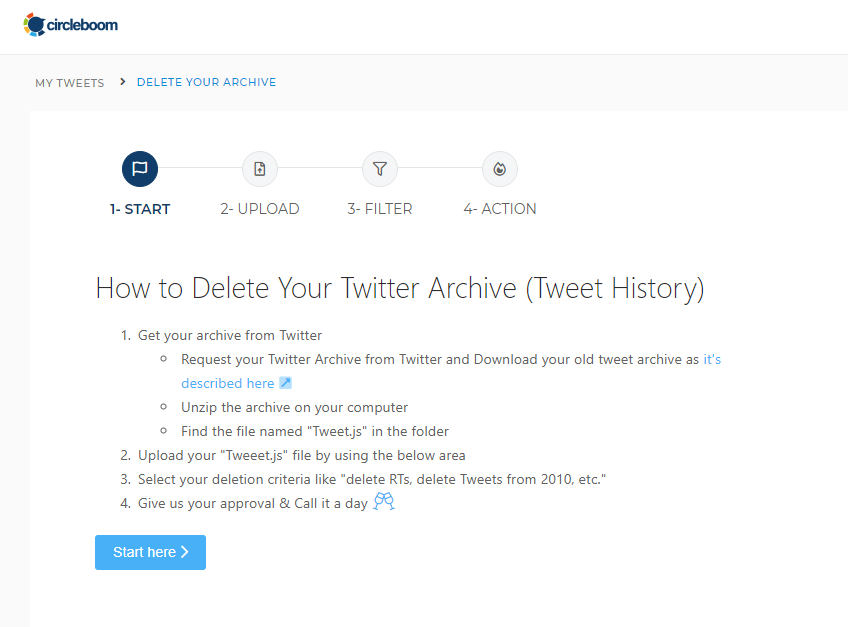 How To Delete Tweets By Date Do You Want To Delete That One Specific By Circleboom Medium