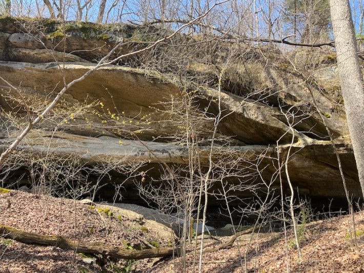 Kress Farm Garden Preserve Waterfalls and Native American Caves by