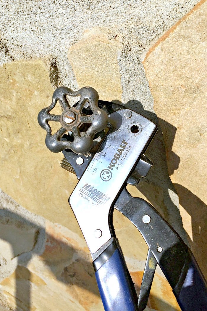 tighten packing nut