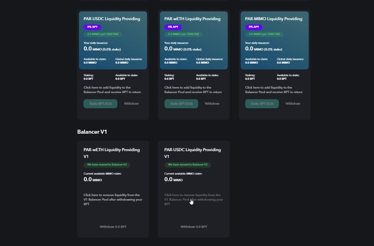 How to migrate your liquidity to the new Balancer V2 pools by mimo