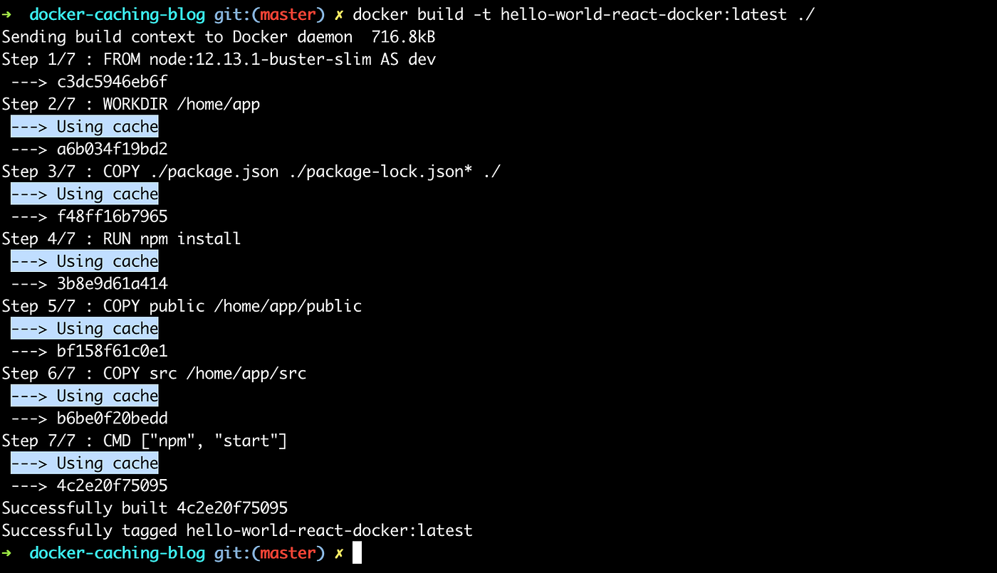 Docker Caching — Introduction to Docker Layers | by Aleksa Vukotic | The  Startup | Medium