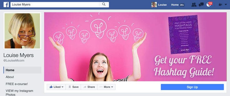 Ingenious Facebook Cover Photo Mobile And Desktop Template By Louise Myers Medium