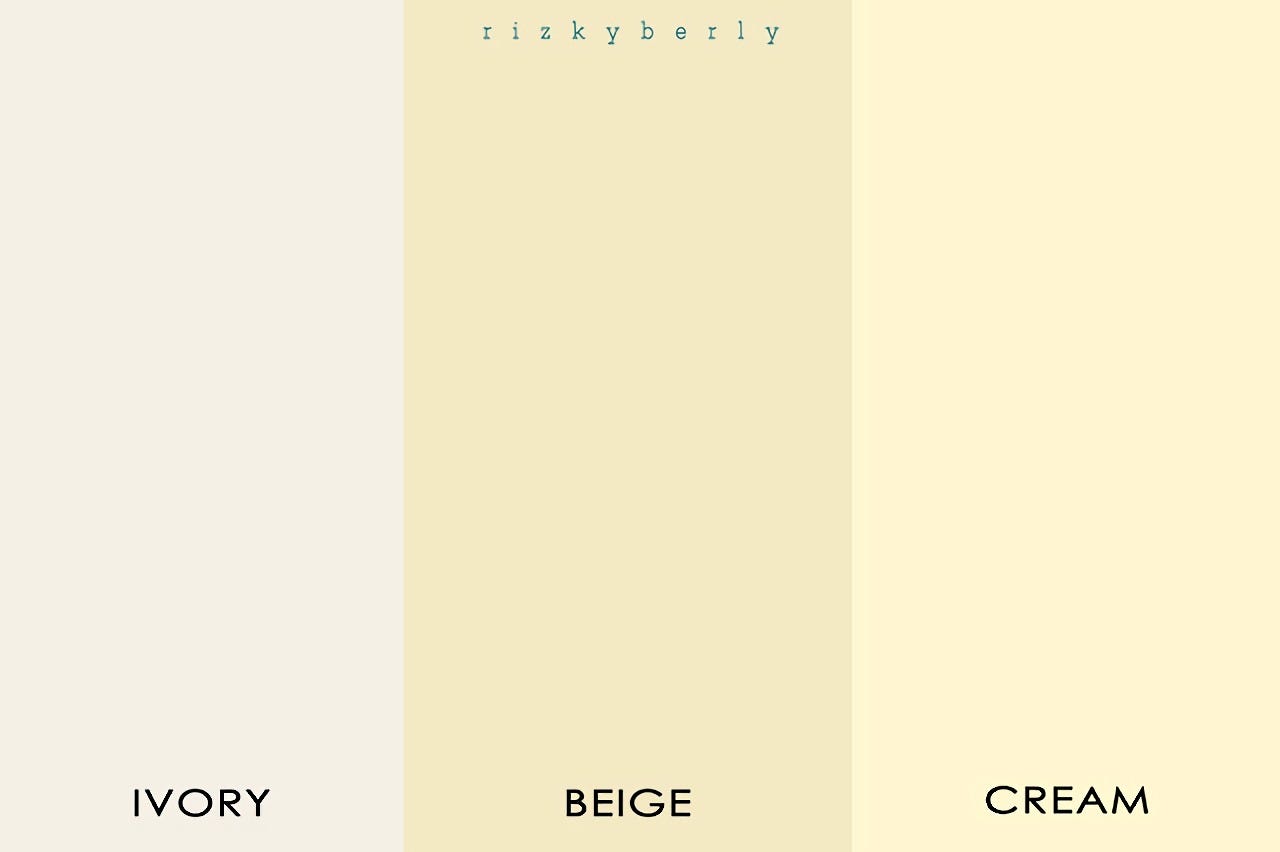 Warna beige seperti apa