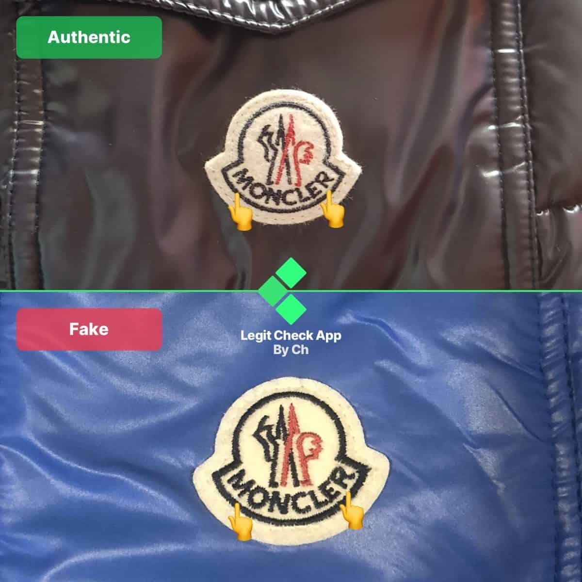 How To Spot Fake Moncler Maya Jackets — Real Vs Fake Moncler Maya | by  Legit Check By Ch | Medium