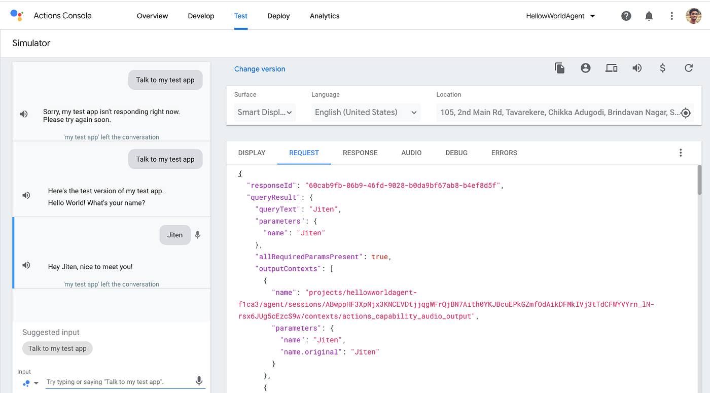 How to Make a Voice Enabled Chatbot? | by Jithin Balakrishnan | Medium
