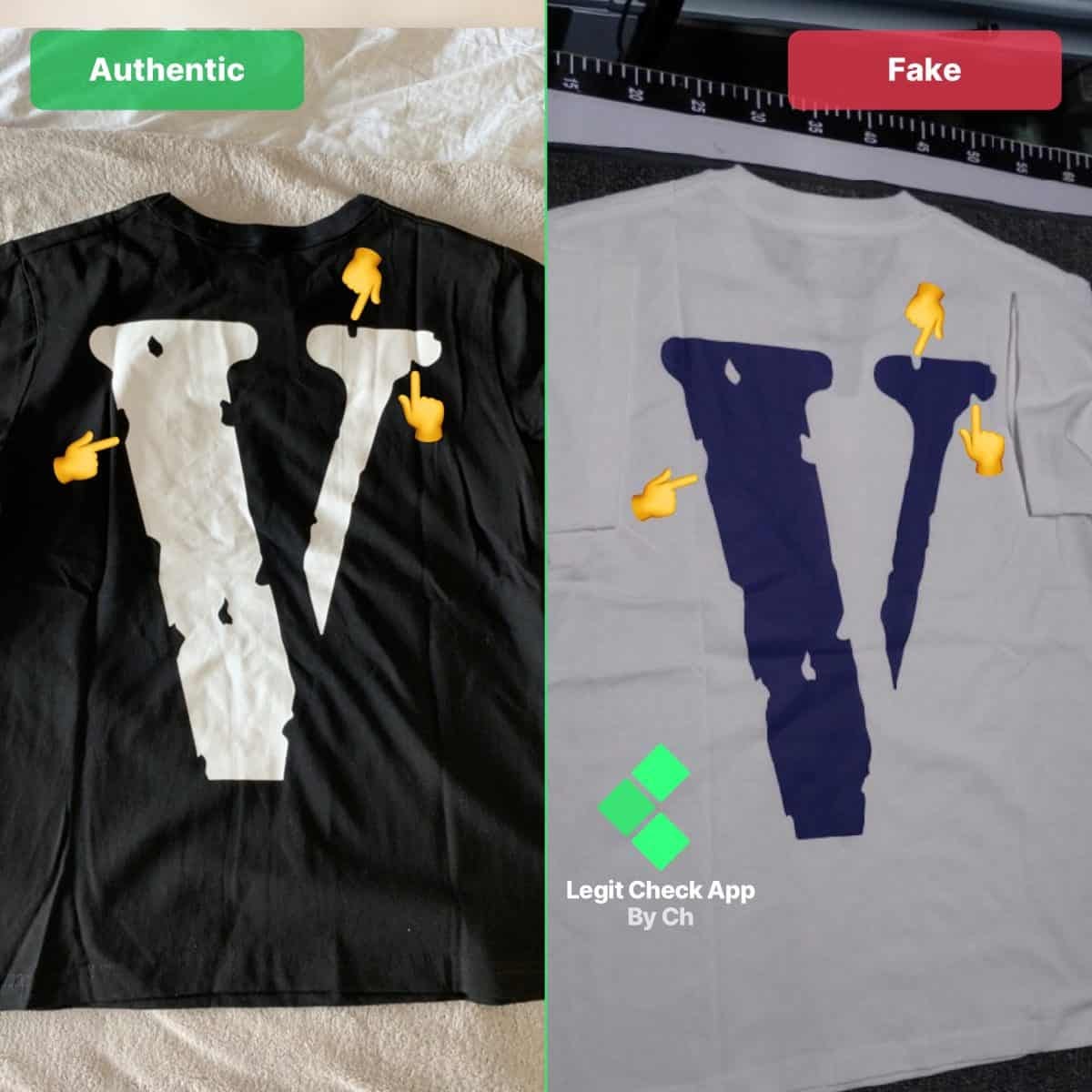 Gavmild scramble Elektriker How To Spot Fake Vlone — Real Vs Fake Vlone Comparison Guide | by Legit  Check By Ch | Medium