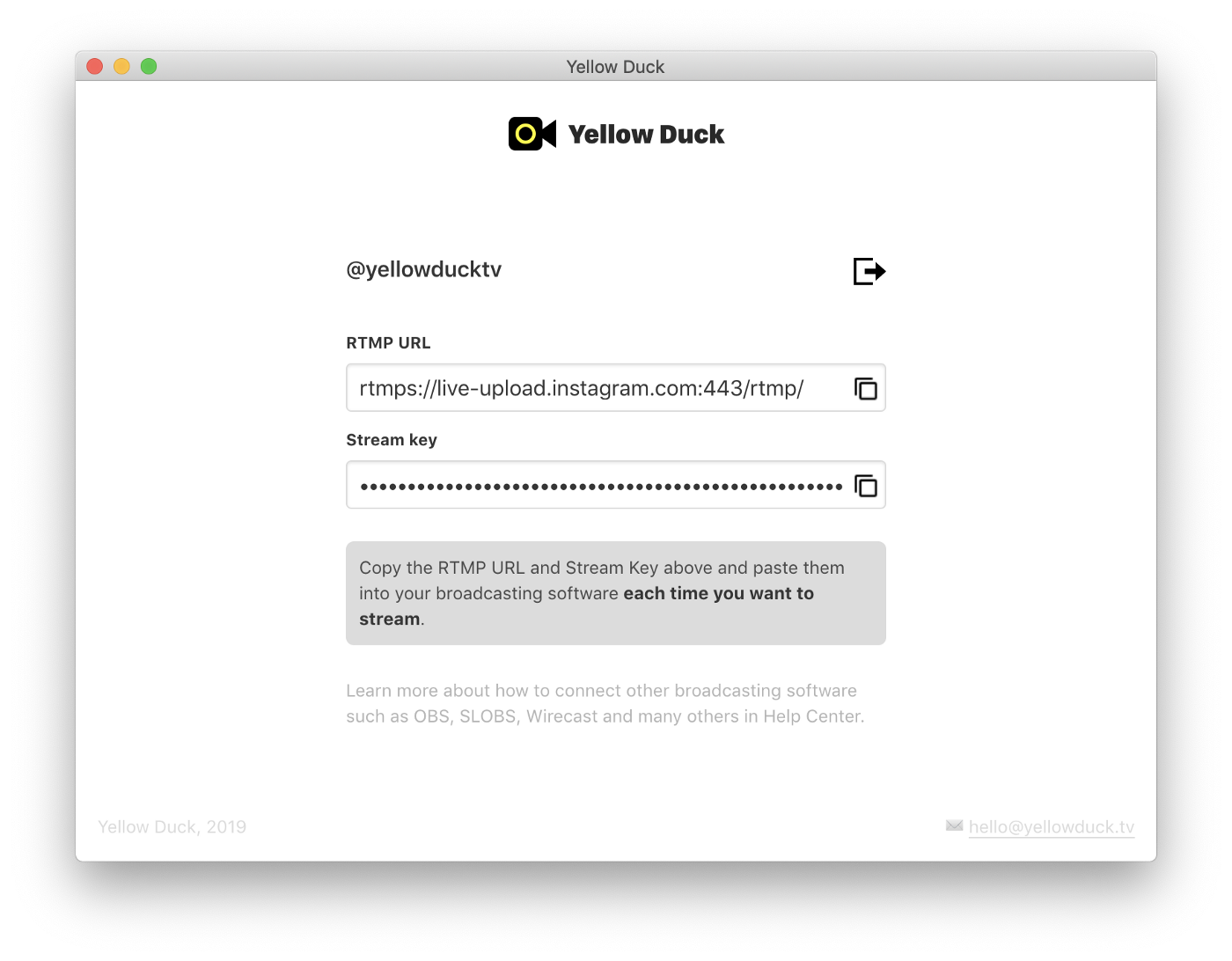 How to set up OBS with Yellow Duck | by Yellow Duck | Help Center | Yellow  Duck | Medium