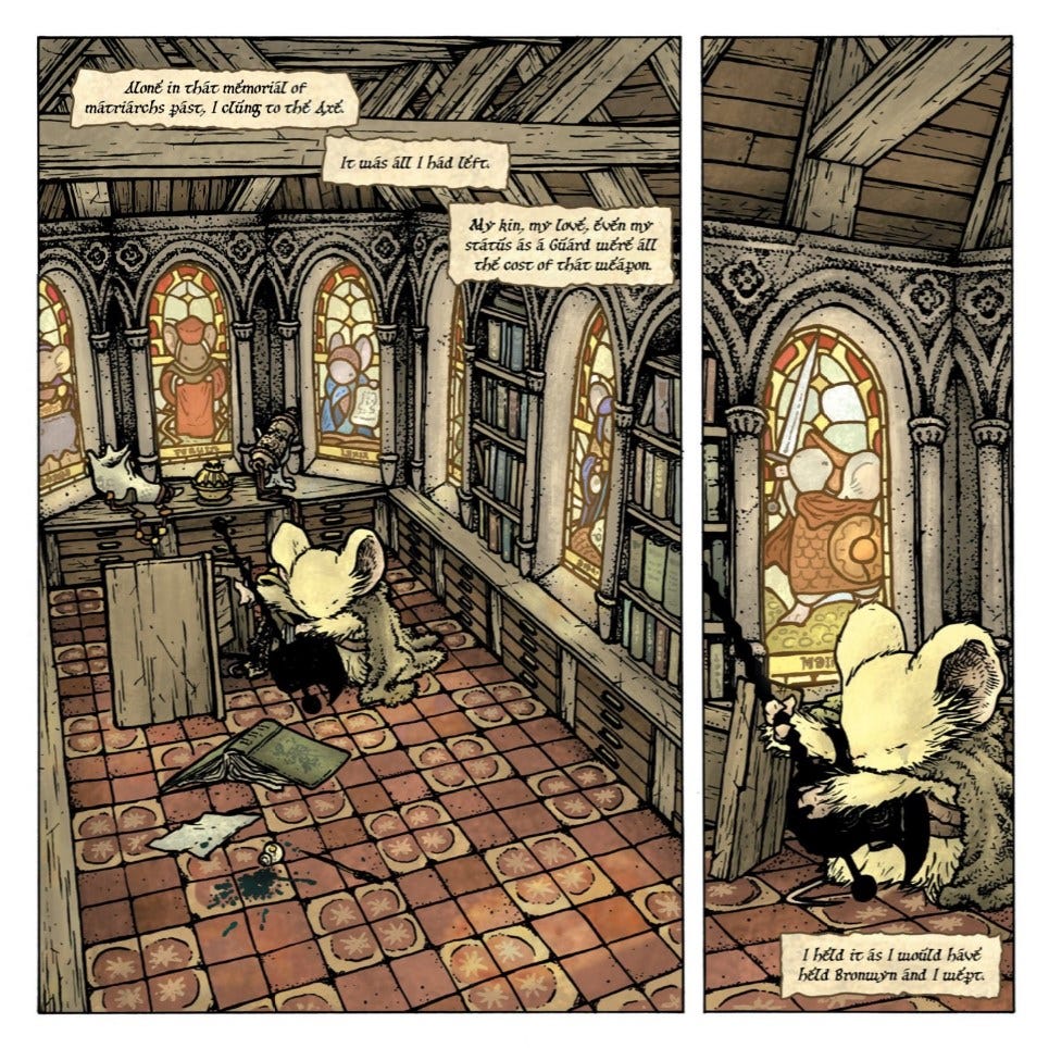 read mouse guard the black axe read mouse guard the black axe