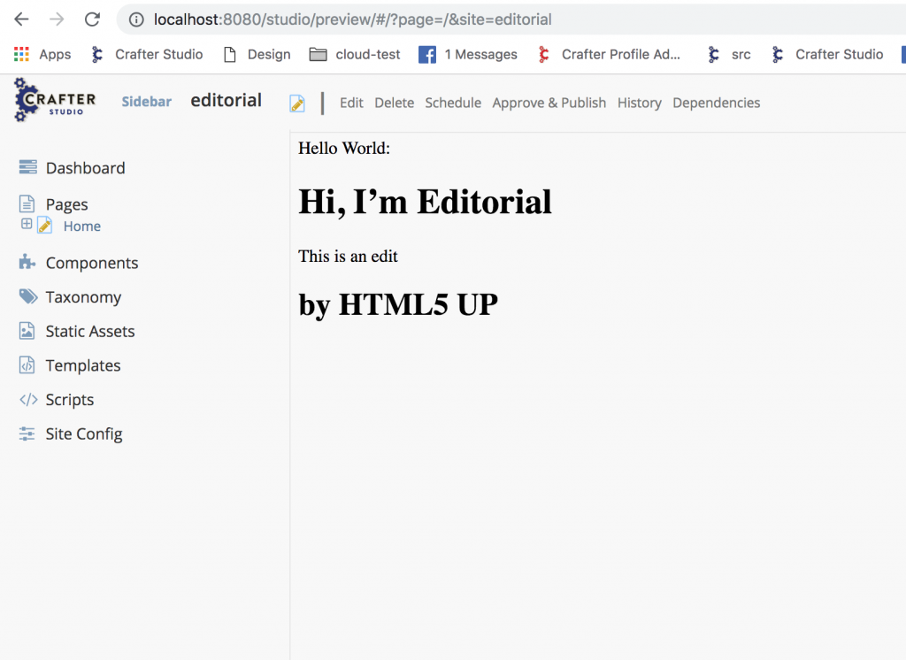 Headless CMS Enable InContext Preview and Editing in an External