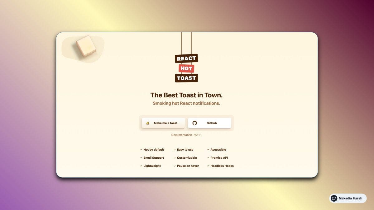 25 Hand-Picked React Libraries You Probably Didn't Know Existed | by Harsh  Makadia | JavaScript in Plain English