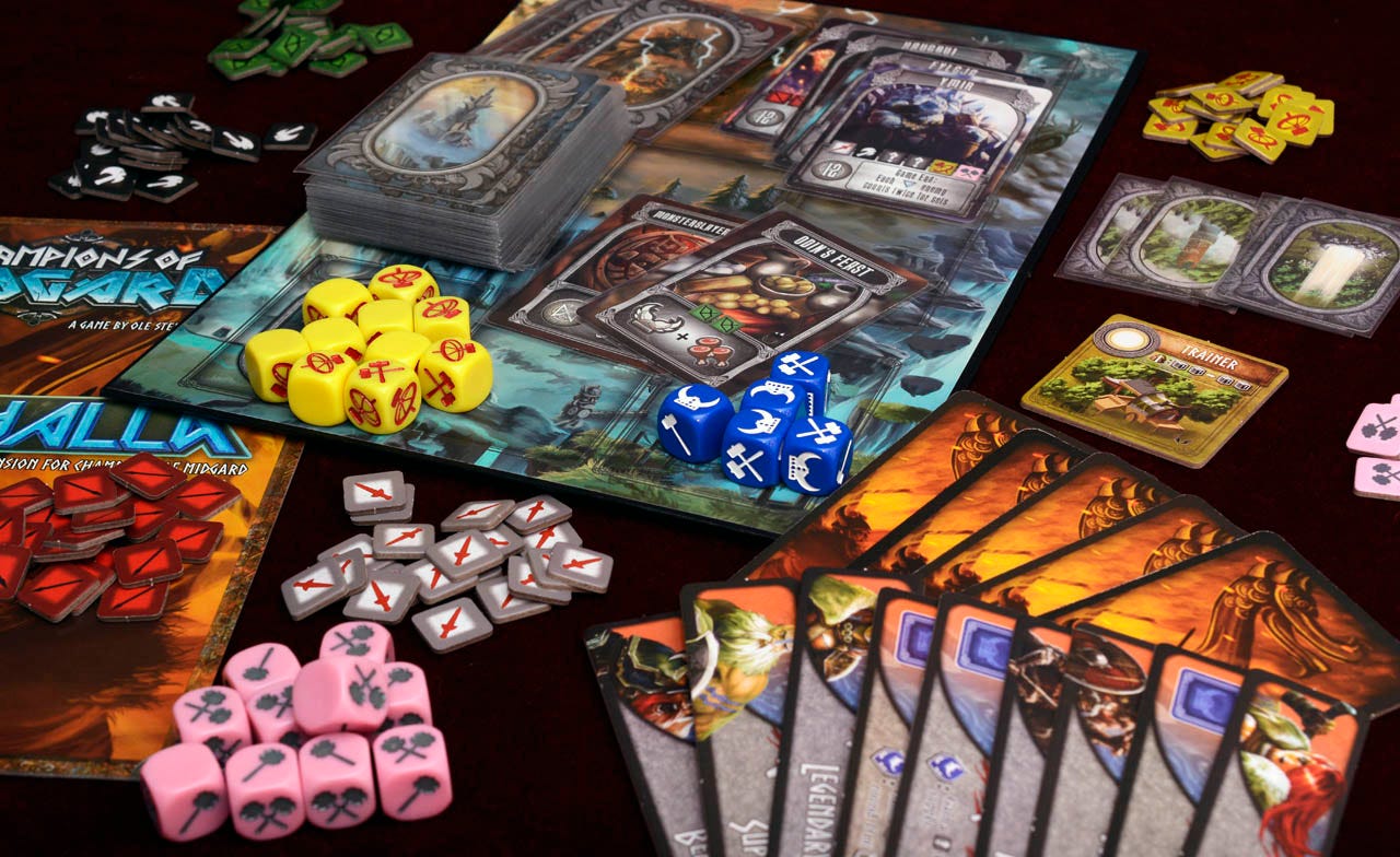 REVIEW] Champions of Midgard: The Dark Mountains And Valhalla Expansions |  by Guyblin | TABLETOP TRIBE | Medium